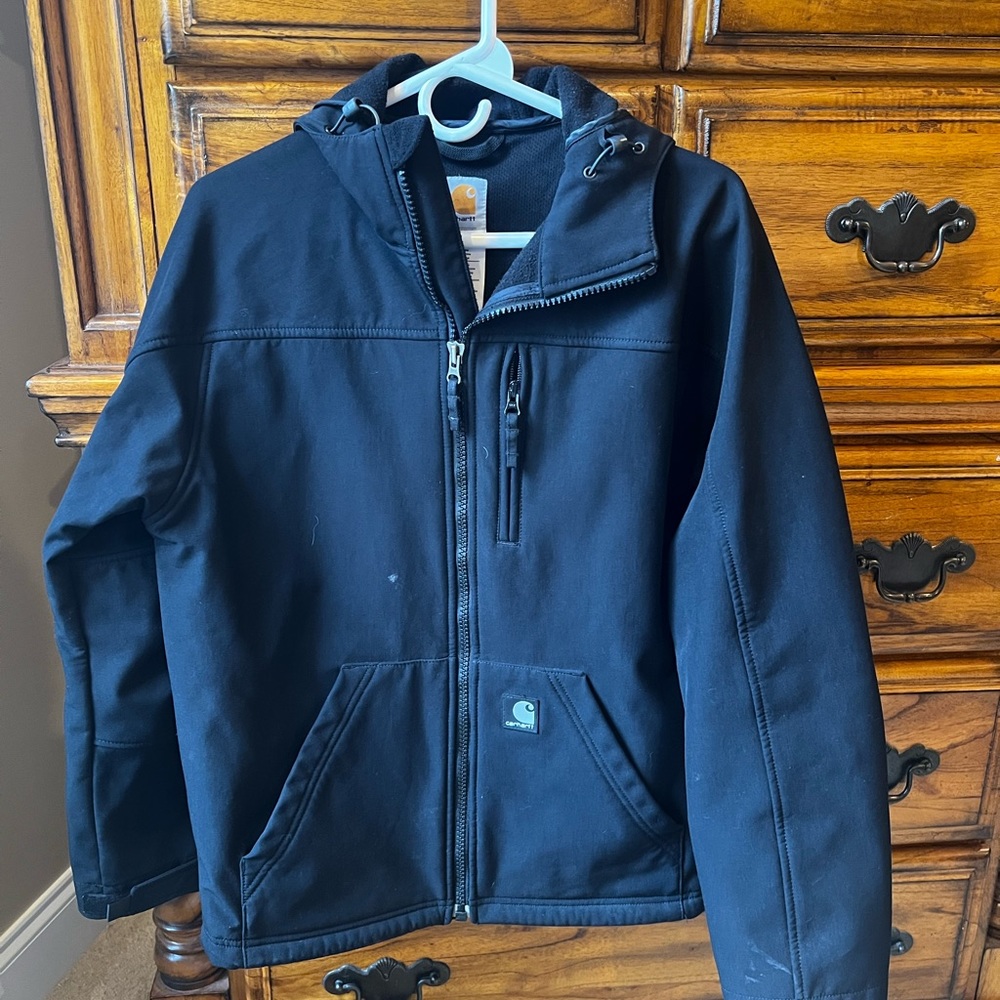 Carhartt Jackets: Nylon Fleece Hooded Windbreaker
